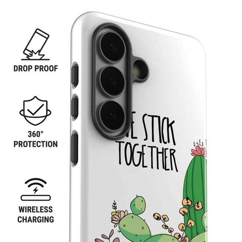 We Stick Together Galaxy S26 Impact Case