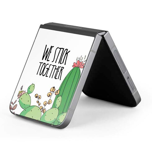 We Stick Together Galaxy Z Flip6 Skin