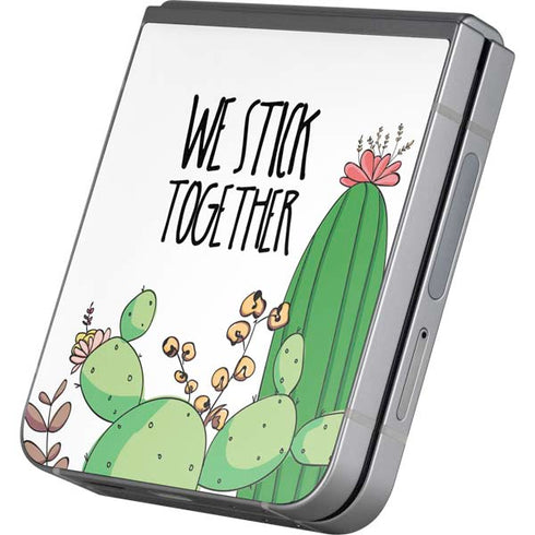 We Stick Together Galaxy Z Flip6 Skin