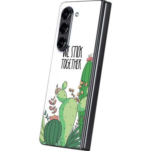 We Stick Together Galaxy Z Fold5 5G Skin