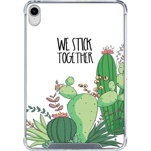 We Stick Together iPad 11th Gen (2025) Clear Case