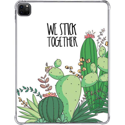 We Stick Together iPad Pro 11in (2024) Clear Case