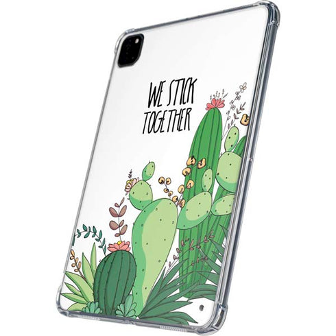 We Stick Together iPad Pro 11in (2024) Clear Case