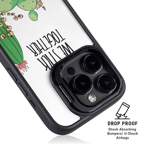 We Stick Together iPhone 14 Pro Kickstand Case