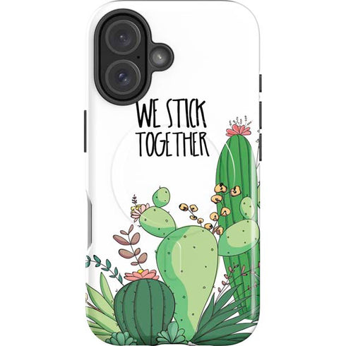 We Stick Together iPhone 16 Magsafe Impact Case