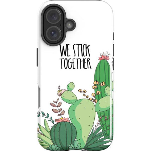 We Stick Together iPhone 16 Plus Impact Case