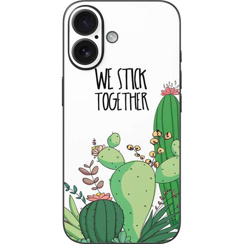 We Stick Together iPhone 16 Skin