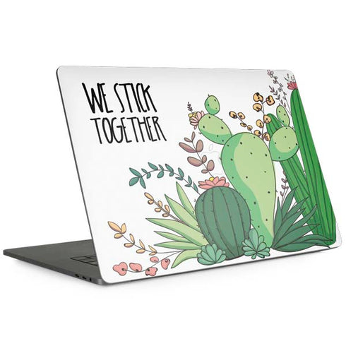 We Stick Together MacBook Skins
