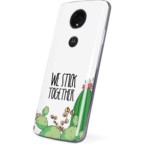We Stick Together Moto E5 Plus Skin