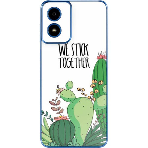 We Stick Together Moto G Play 4G (2024) Skin