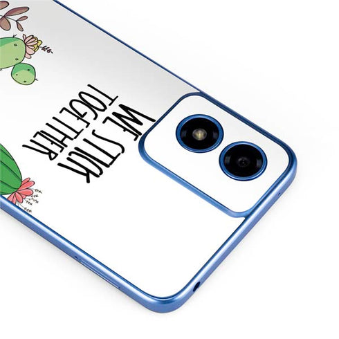 We Stick Together Moto G Play 4G (2024) Skin