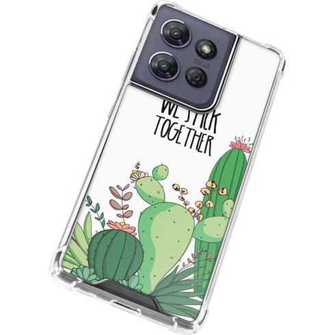We Stick Together Moto G Stylus 5G (2025) Clear Case