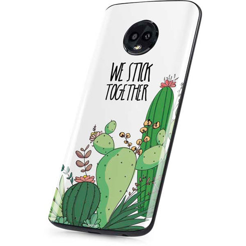 We Stick Together Moto G6 Skin