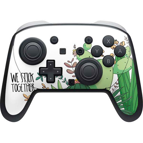 We Stick Together Nintendo Switch 2 (2025) Pro Controller Skin