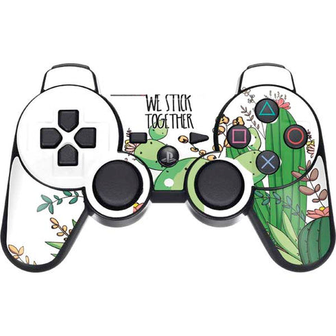 We Stick Together PS3 Dual Shock wireless controller Skin