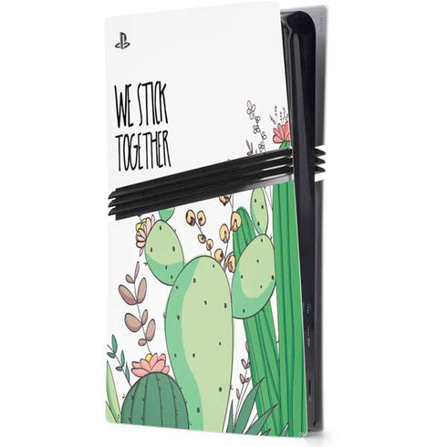 We Stick Together PS5 Pro Console Skin
