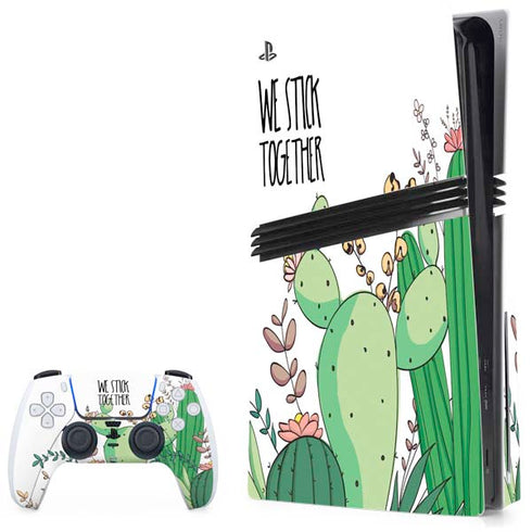 We Stick Together PS5 Pro Disk Bundle Skin