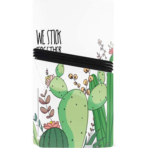 We Stick Together PS5 Pro Disk Console Skin