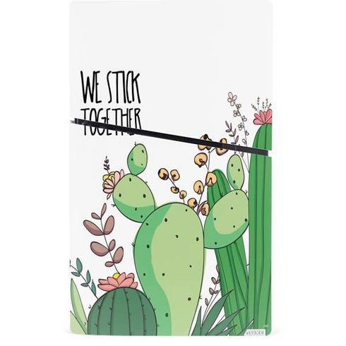 We Stick Together PS5 Slim Digital Edition Console Skin