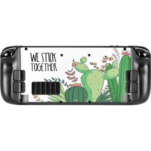 We Stick Together Steam Deck Handheld Gaming Computer Skin