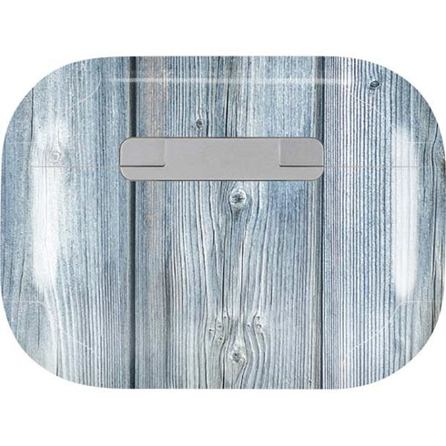 Weathered Blue Wood AirPods Skins