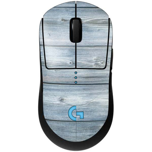Weathered Blue Wood G Pro Wireless Gaming Mouse Skin