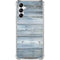 Weathered Blue Wood Gabb Phone 4 Clear Case