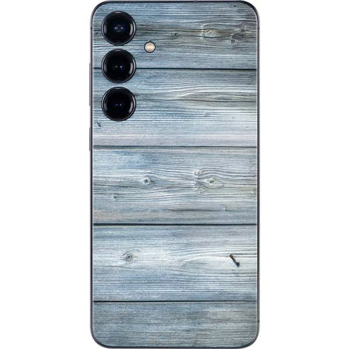 Weathered Blue Wood Galaxy A16 5G Skin