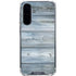 Weathered Blue Wood Galaxy A36 5G Clear Case