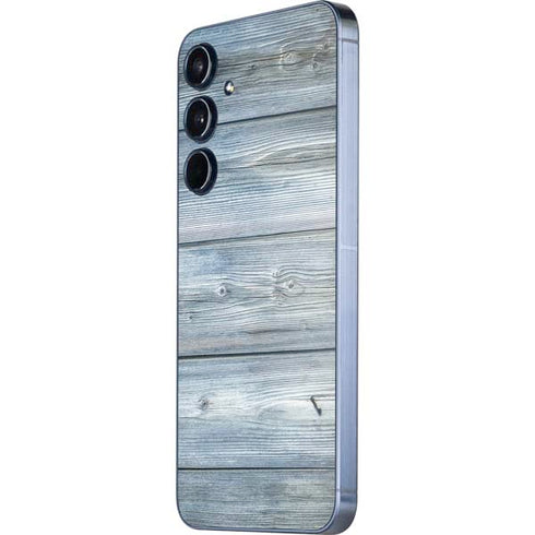 Weathered Blue Wood Galaxy A36 5G Skin