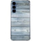 Weathered Blue Wood Galaxy A55 5G Clear Case