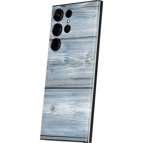 Weathered Blue Wood Galaxy Skins