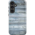 Weathered Blue Wood Galaxy S25 Plus Impact Case