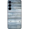 Weathered Blue Wood Galaxy S25 Skin