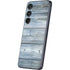 Weathered Blue Wood Galaxy S25 Skin