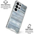 Weathered Blue Wood Galaxy S25 Ultra Clear Case