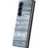 Weathered Blue Wood Galaxy Z Fold5 5G Skin