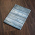 Weathered Blue Wood Apple iPad Skin