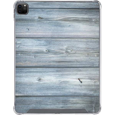 Weathered Blue Wood iPad Cases