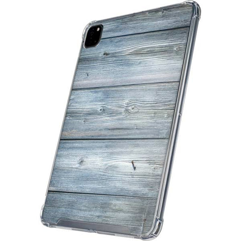 Weathered Blue Wood iPad Cases