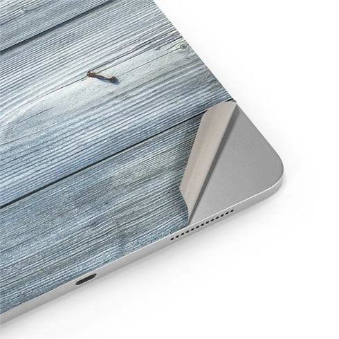 Weathered Blue Wood iPad Pro 13in M4 (2024) Skin