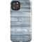 Weathered Blue Wood iPhone Cases