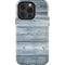 Weathered Blue Wood iPhone 15 Pro Impact Case