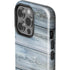 Weathered Blue Wood iPhone 15 Pro Impact Case