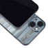 Weathered Blue Wood iPhone 15 Skin