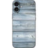 Weathered Blue Wood iPhone 16 Plus Skin