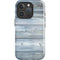 Weathered Blue Wood iPhone 16 Pro Impact Case