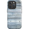 Weathered Blue Wood iPhone 16 Pro Magsafe Impact Case