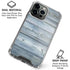 Weathered Blue Wood iPhone 16 Pro Max Clear Case