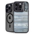Weathered Blue Wood iPhone 16 Pro Max Kickstand Case